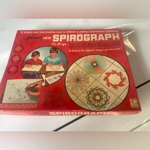Vintage 1987 Kenner Spirograph Drawing Set- No. 401
